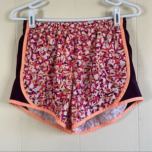 Big Girl’s Nike Dri-Fit Confetti Print Running Shorts